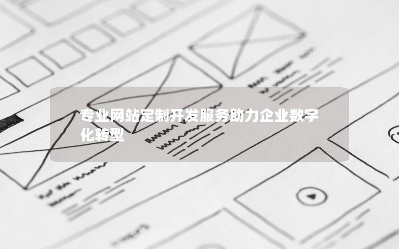 专业网站定制开发服务助力企业数字化转型